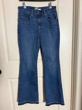 Levi’s 726 Women's High-Rise Flare Jeans - Blue